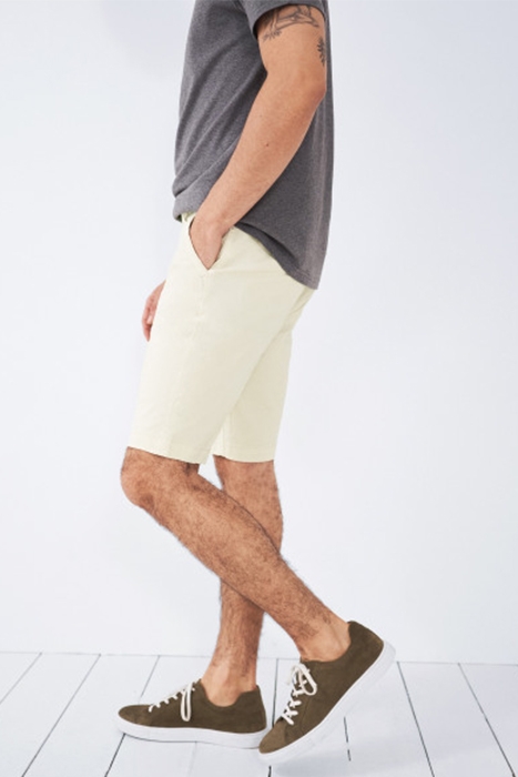 SUTTON  CHINO SHORT NAT WHITE 4