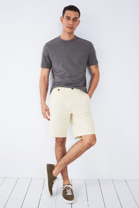 SUTTON  CHINO SHORT NAT WHITE 3