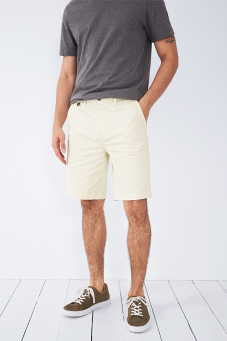 SUTTON  CHINO SHORT NAT WHITE 2