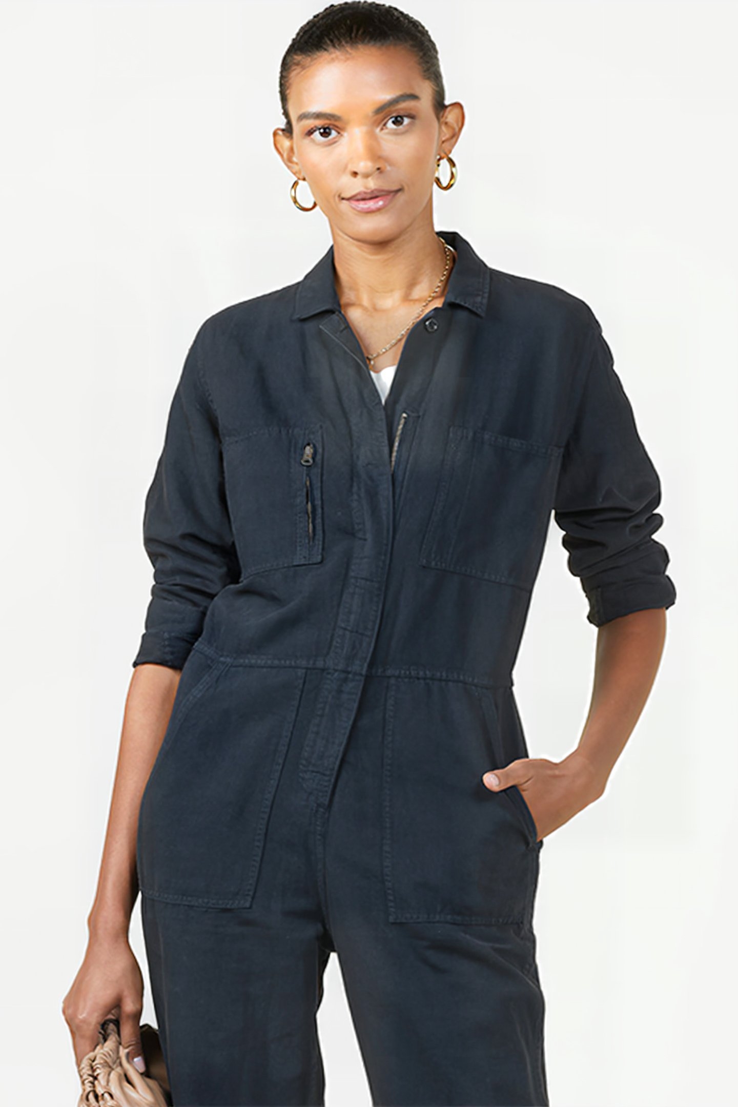 STATION JUMPSUIT PITCH BLACK 2