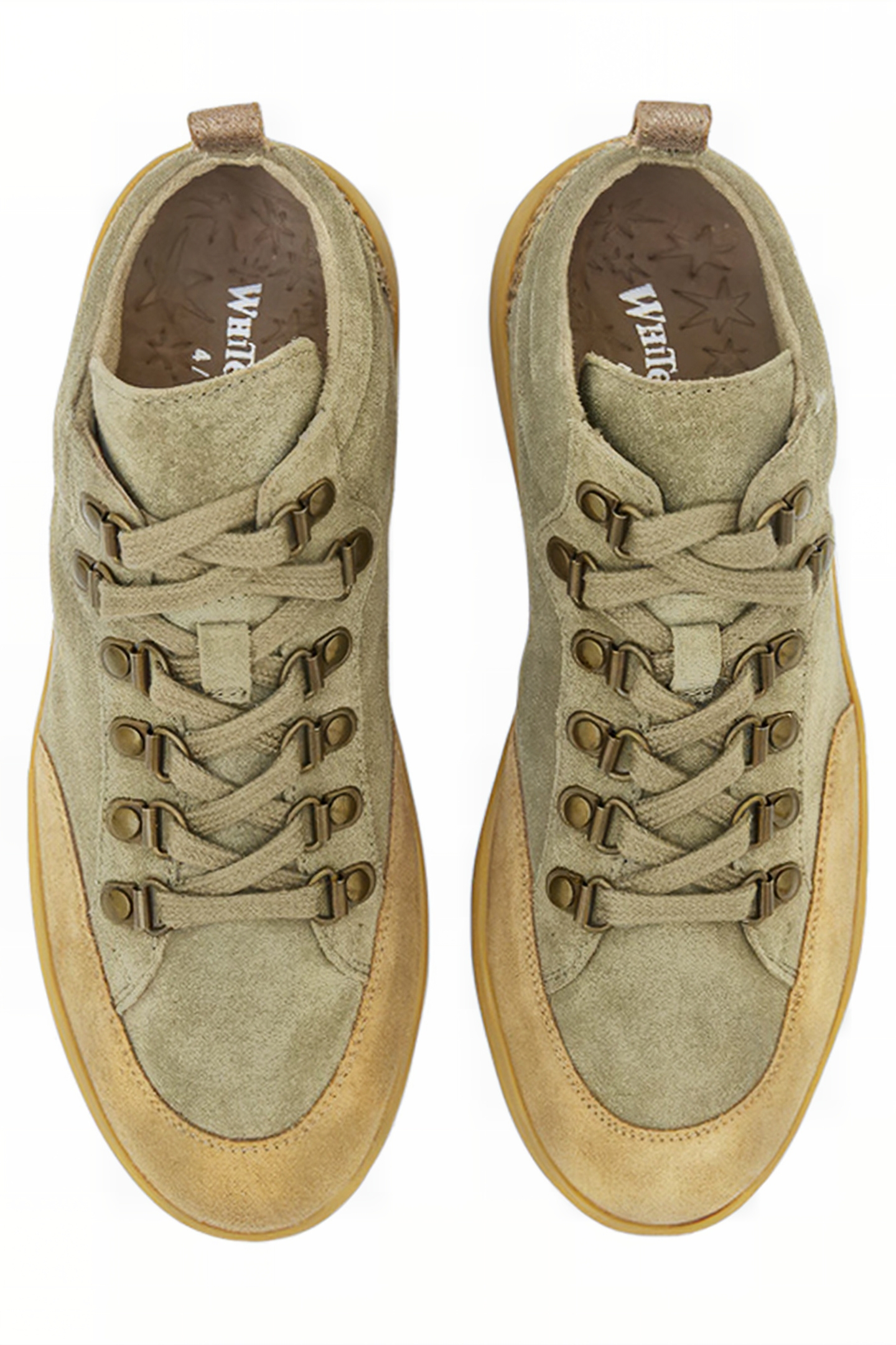 MELODY MID TOP TRAINER KHAKI GREEN 3