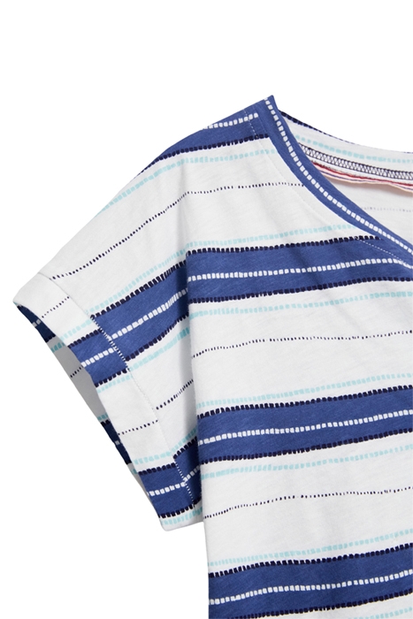 NELLY NOTCH PRINT TEE WHITE PRINT 5