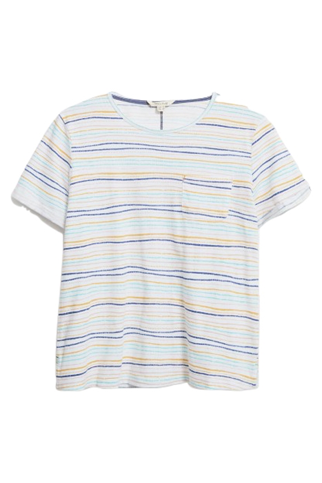 NEO PRINT TEE WHITE MULTI 1