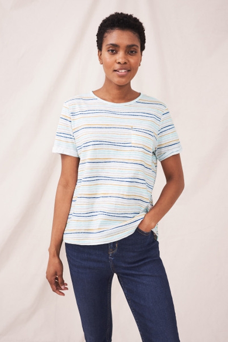 NEO PRINT TEE WHITE MULTI 2