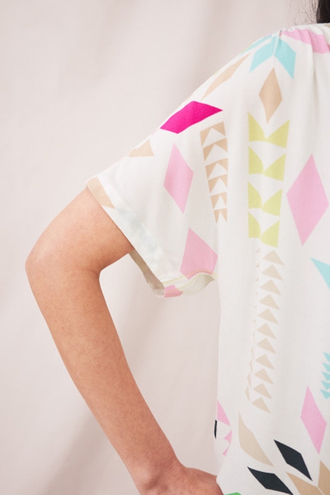 ISLA TOP WHITE MULTI 2