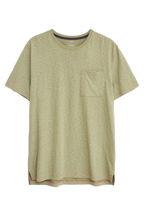 DOT DIAMOND GRAPHIC T SHIRT LIGHT GREEN 1