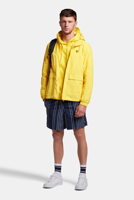 HOODED POCKET JACKET SUNSHINE YELLOW 3