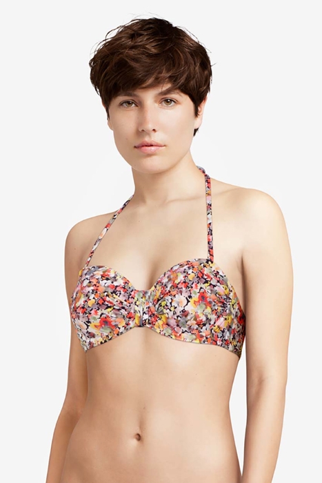 SW BRA UNDERW. BANDEAU BRITT FLOWER FLOWERS PRINT 2