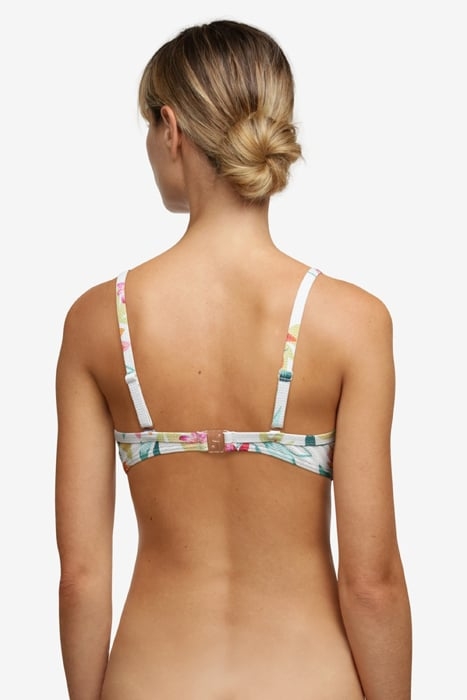 SW BRA TSHIRT BRI WHITE PARADISE BRIGHT FLOWER 3