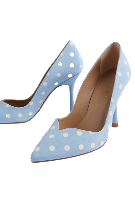 FAYE PUMP AZURE/ IVORY 3