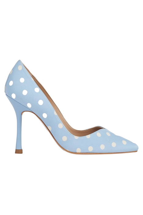FAYE PUMP AZURE/ IVORY 1