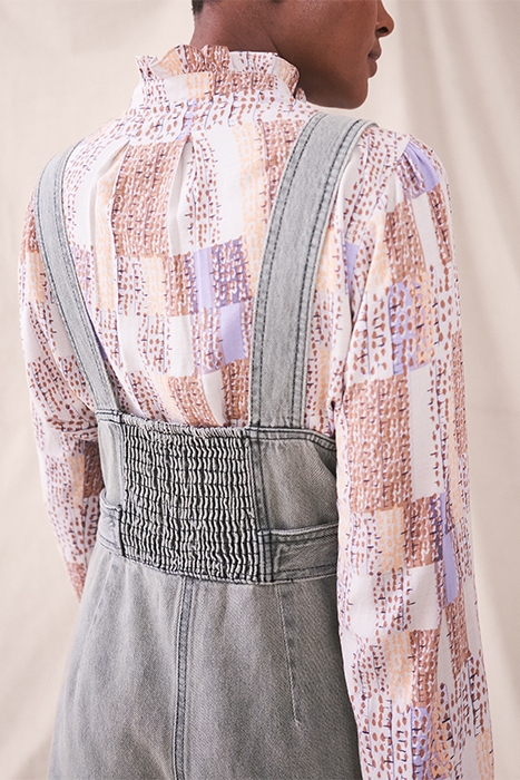 TINSLEY DUNGAREE MID GREY 4