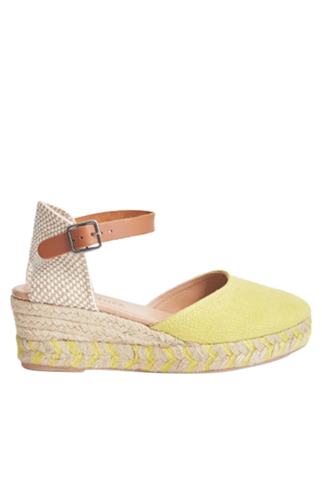 ESPADRILLE CLOSED TOE WEDGE MID CHART 1