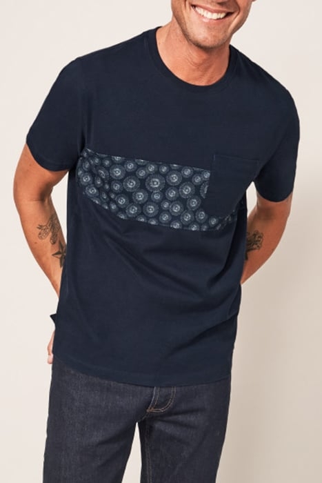HINES CIRCLE GRAPHIC T-SHIRT DARK NAVY 2