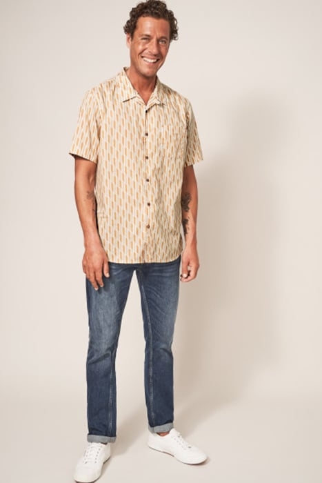 DASH TILE PRINTED SHIRT PINK PRINT 1