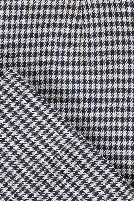 GAIO 4 PANTALONE VICHY STRETCH NAVY/ECRU 6