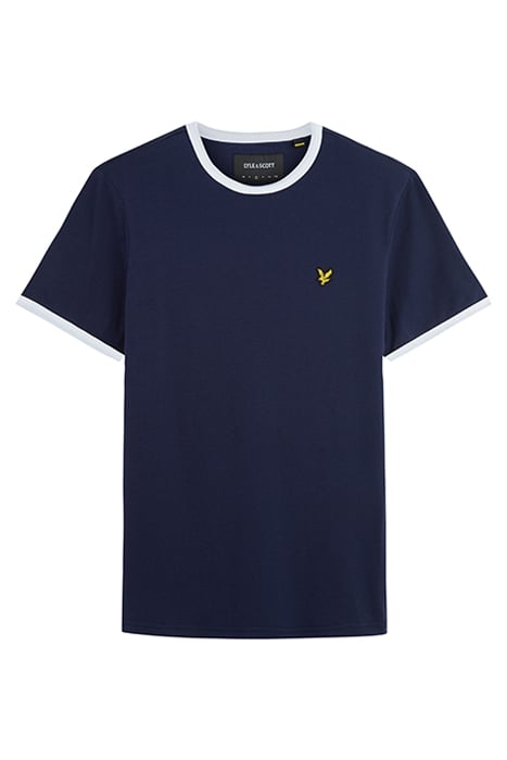 RINGER T-SHIRT NAVY/WHITE 5
