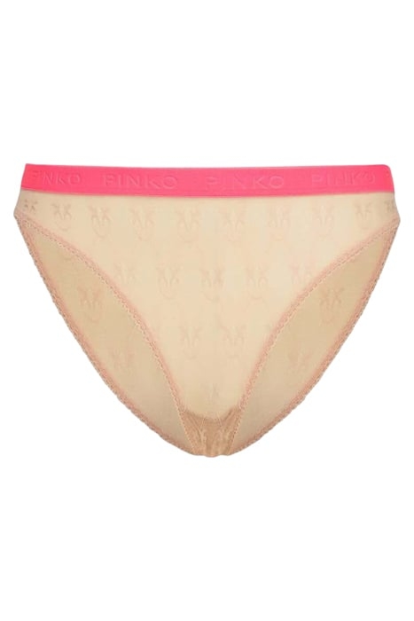 SENZA PAROLE 1 SLIP PIZZO INDE PALE PINK 1