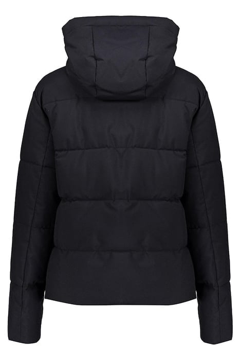 JACKET SHORT WITH HOOD BLACK 4