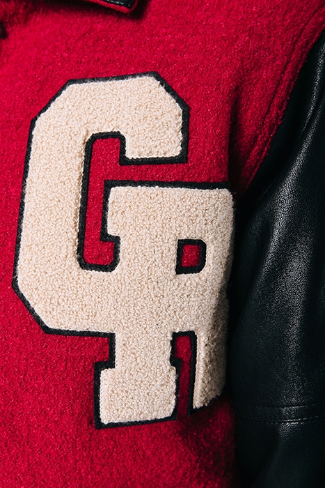 BOAZ BASEBALL JACKET RED 8