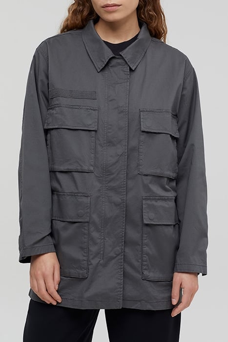 WOMEN FIELD JACKET DARK NICKEL 1