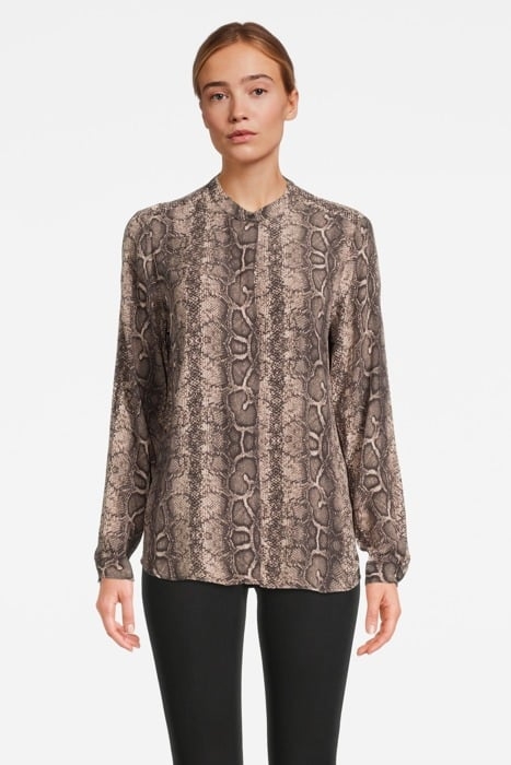 BLOUSE WOVEN LONG SLEEVES HUMUS 1