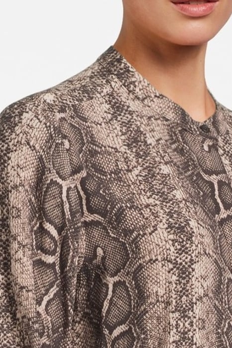 BLOUSE WOVEN LONG SLEEVES HUMUS 5