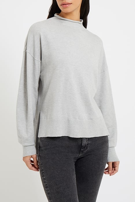 SUPERSOFT TURTLE NECK LGT GREY MEL 2