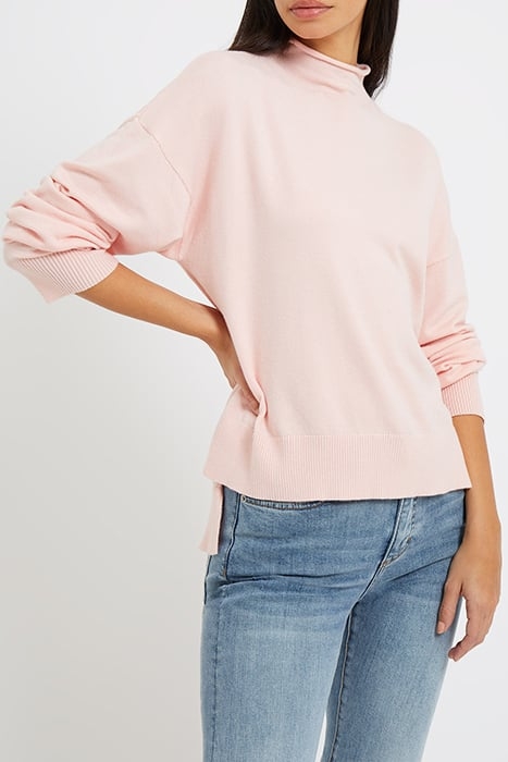 SUPERSOFT TURTLE NECK SOFT PINK 2