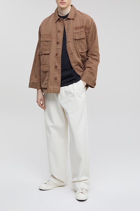 MEN FIELD JACKET BRAZIL NUT 3