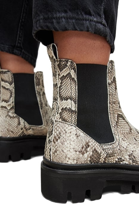 BEA SNAKE BOOT TAUPE GREY 3
