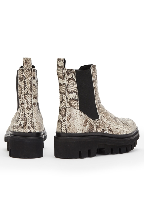 BEA SNAKE BOOT TAUPE GREY 5