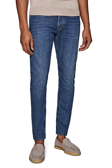 Blue 5 Pocket Alain Jeans 1