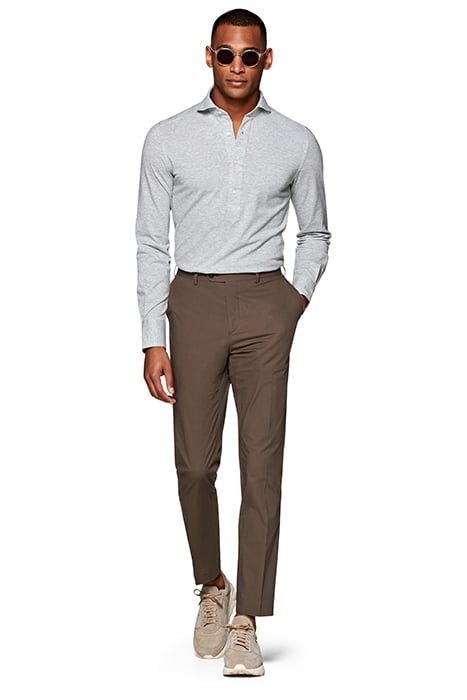 TAUPE SOHO TROUSERS 2