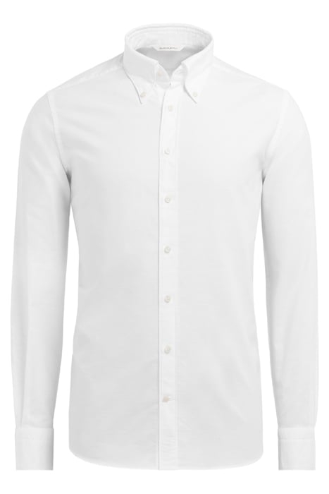 WHITE WASHED OXFORD SLIM FIT SHIRT 2