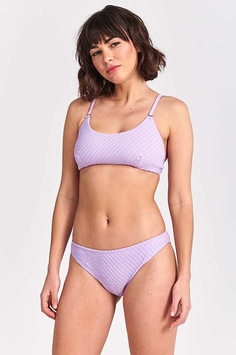 LADIES LOU BIKINI SET IBIZA WAVES STRUCTURE LAVENDER PURPLE 1