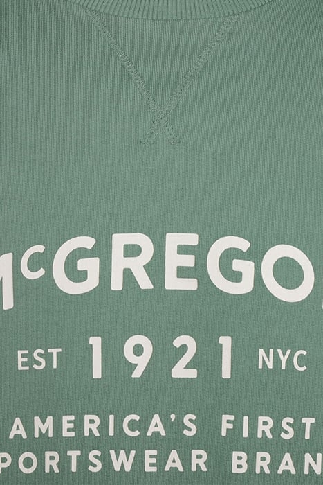 C- NECK SWEATSHIRT GREEN 3