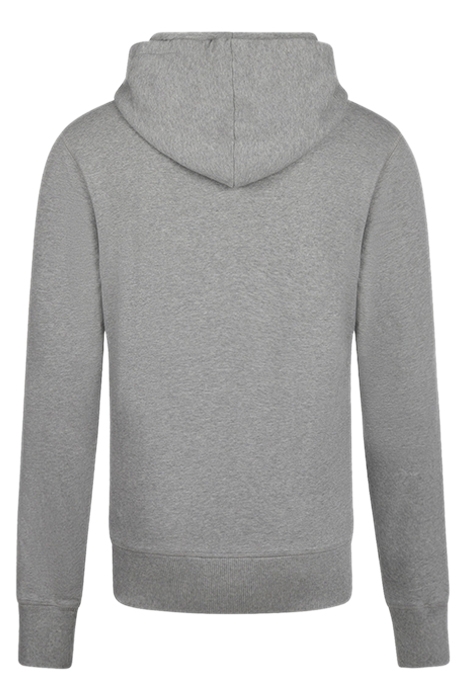 HOODY WITH GRAPHIC GREY MELANGE 2