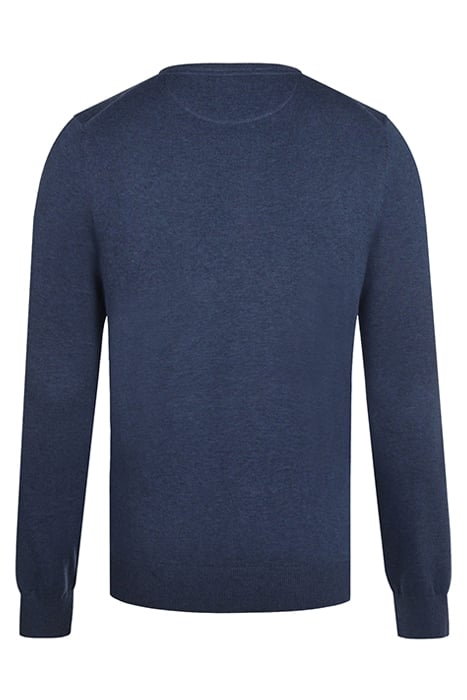 C- NECK SWEATER ROYAL BLUE 2