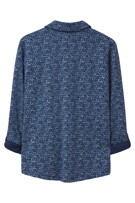 ANNIE JERSEY SHIRT NAVY PRINT 3
