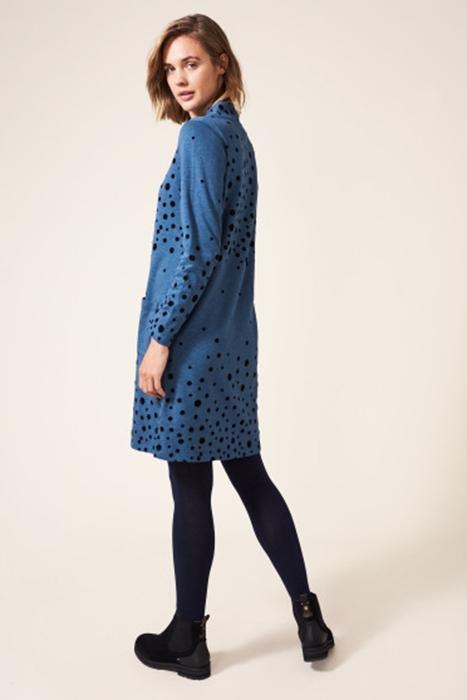 BEA FLOCK JERSEY DRE BLUE 2