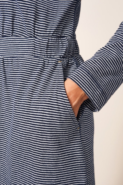 EVIE STRIPED JERSEY DRE NAVY 3