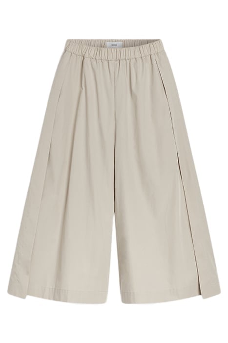 WOMEN SIDE SPLIT CULOTTE GRAIN BEIGE 7