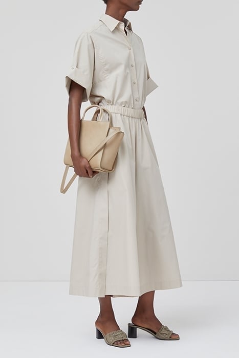 WOMEN SIDE SPLIT CULOTTE GRAIN BEIGE 4