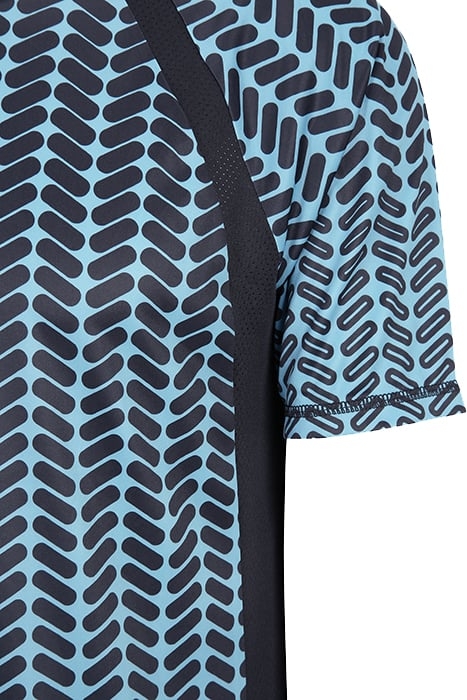 RADVILLE RAGLAN TEE ADRIATIC BLUE FADE AOP 5