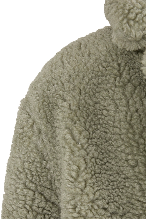 LADIES OVERSIZED SHERPA COAT SOFTSALVIA 8