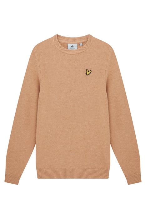 LAMBSWOOL JUMPER W802 WARM TAN 5