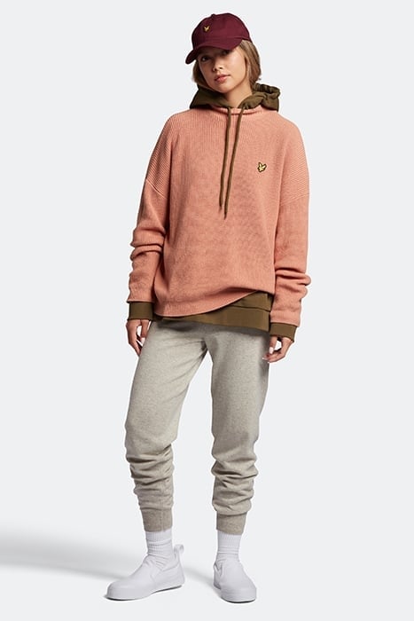 MOCK NECK JUMPER W795 DUSTY PEACH 3