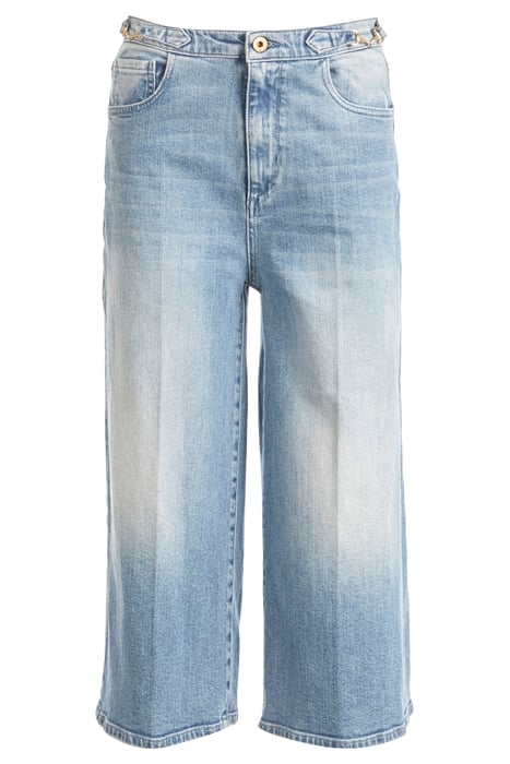 MID HIGH WAIST MIDCALF LARGE DENIM 1