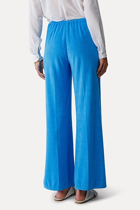 TERRY WIDE LEG PANTS GLICINE 3